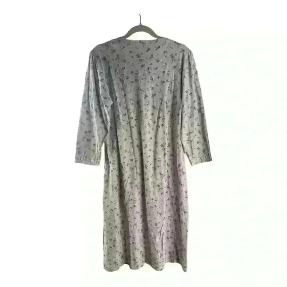 Vintage OF THE MOMENT Nightgown Floral Cottagecore Country Modest Size Small - Picture 10 of 10